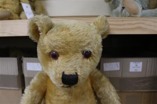 A 1930s Chiltern teddy bear 20in.